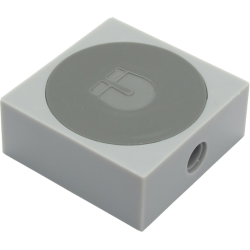 Magnet Brick 4 x 4 x 1 1/3 No Studs and 2 Pin Holes Magnet Brick 4 x 4 x 1 1/3 No Studs and 2 Pin Holes