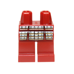 Hips and Legs with Samurai Warrior Pattern Hips and Legs with Samurai Warrior Pattern