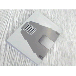 Slope 10 6 x 8 with SW AT-TE Top Front Vent / Armor Plate Pattern (Sticker) - Set 4482 Slope 10 6 x 8 with SW AT-TE Top Front Vent / Armor Plate Pattern (Sticker) - Set 4482