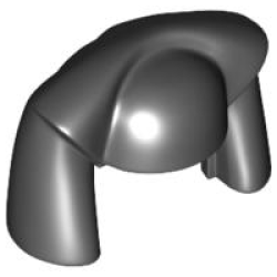 Minifigure, Headgear Headdress SW Luminara Unduli Minifigure, Headgear Headdress SW Luminara Unduli