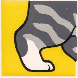 Duplo, Tile 2 x 2 x 1 with Cat Mosaic Picture 04 Pattern Duplo, Tile 2 x 2 x 1 with Cat Mosaic Picture 04 Pattern