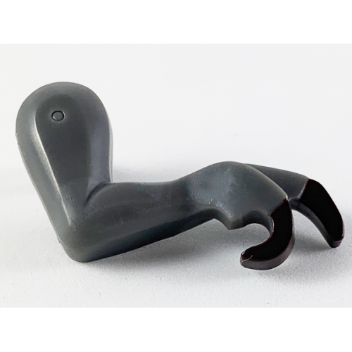 Деталь LEGO 98059pb03 Dinosaur Leg Small (Front) Tyrannosaurus rex with Dark Brown Claws Pattern - Right