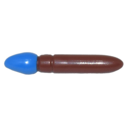 Minifigure, Utensil Paint Brush with Molded Blue Bristles Pattern