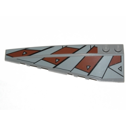 Wedge 10 x 3 Left with SW Sith Pattern (Stickers) - Set 7957