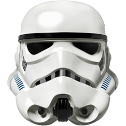 Large Figure Head Modified SW Stormtrooper Helmet Pattern Large Figure Head Modified SW Stormtrooper Helmet Pattern