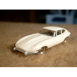 HO Scale, Jaguar 'E' Type - White HO Scale, Jaguar 'E' Type - White