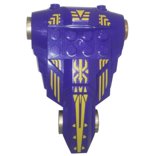 Деталь LEGO 47477c01pb02 Large Figure Torso KK with Danju Pattern - Series 1