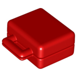 Duplo Utensil Suitcase with Plain Front and Back - Red Duplo Utensil Suitcase with Plain Front and Back - Red