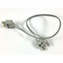 Electric, Wire 12V / 4.5V with two 2-prong connectors, 23 Studs Long