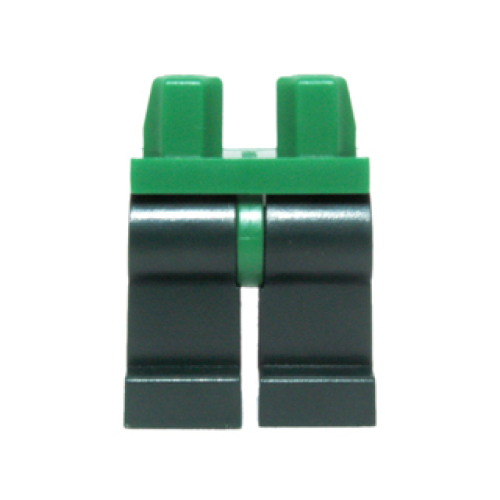 Деталь LEGO 970c80 Hips and Dark Green Legs