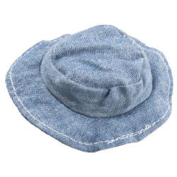 Duplo, Doll Cloth Hat with Brim Denim