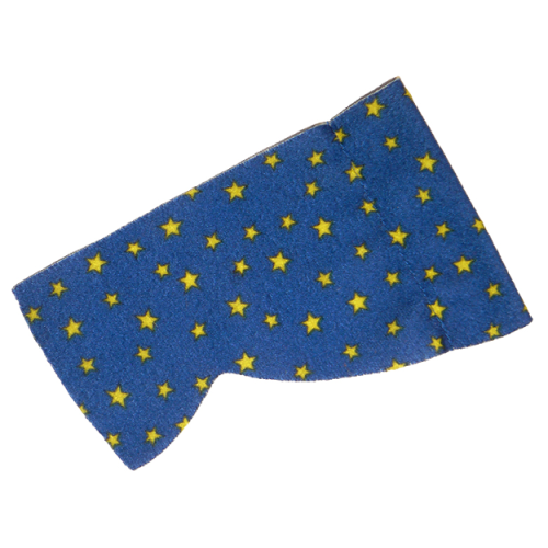 Деталь LEGO dupcloth07L Duplo, Cloth Curtain with Yellow Stars Pattern Left