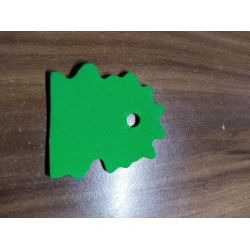 Foam Scala Bush 6 x 6 with Hole #3152