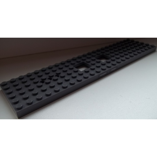 Деталь LEGO 92088pb02 Train Base 6 x 24 with White 'OIL' and 'WATER' on Left Side and 'PNEUMATICS' and 'ELECTRICS' on Right Side Pattern Centered (Stickers) - Set 60051