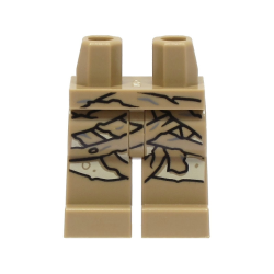 Hips and Legs with Tan Knees and Mummy Wrappings Pattern Hips and Legs with Tan Knees and Mummy Wrappings Pattern