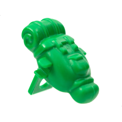 Minifigure Backpack with Sleeping Bag - Green