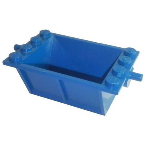 Деталь LEGO 818 Vehicle, Tipper Bucket 2 x 4 - Blue