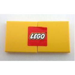 Stickered Assembly 4 x 2 with LEGO Logo Pattern (Sticker) - Set 6692 - 2 Tile 2 x 2 Stickered Assembly 4 x 2 with LEGO Logo Pattern (Sticker) - Set 6692 - 2 Tile 2 x 2