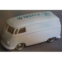 HO Scale, VW Van with White Base and KØLEVOGN Pattern