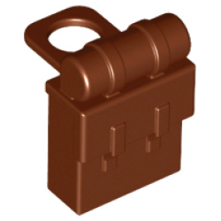 Minifigure Backpack Non-Opening