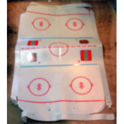 Plastic Playmat, Hockey Rink Pattern from Set 65182