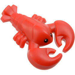 Lobster with Black Eyes Pattern