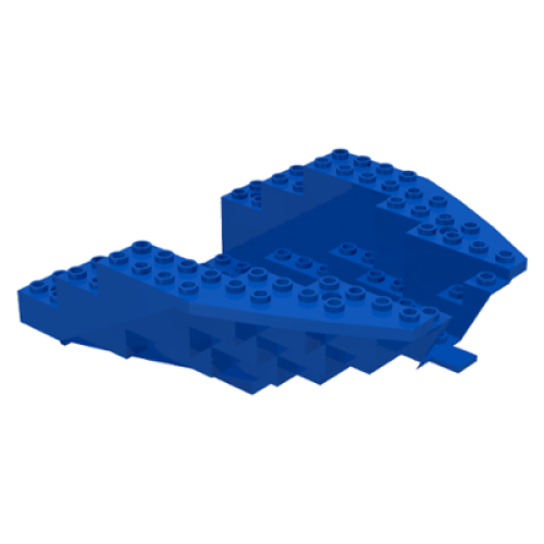 Деталь LEGO 6053 Boat, Hull Small Stern 14 x 12 x 5 1/3, Top