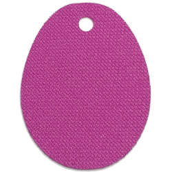 Mini Doll, Cape Cloth, Oval with Small Top Hole - Spongy Stretchable Fabric