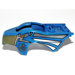 Flywheel Fairing Bird Raptor Shape with Eagle and Silver Ornament Pattern