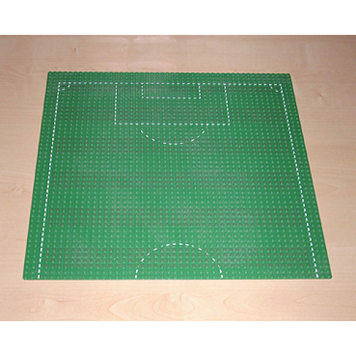 Деталь LEGO 4186p01 Baseplate 48 x 48 with Playing Field Pattern