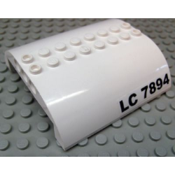 Slope, Curved 8 x 8 x 2 Double with 'LC 7894' Pattern on Both Sides (Stickers) - Set 7894 Slope, Curved 8 x 8 x 2 Double with 'LC 7894' Pattern on Both Sides (Stickers) - Set 7894