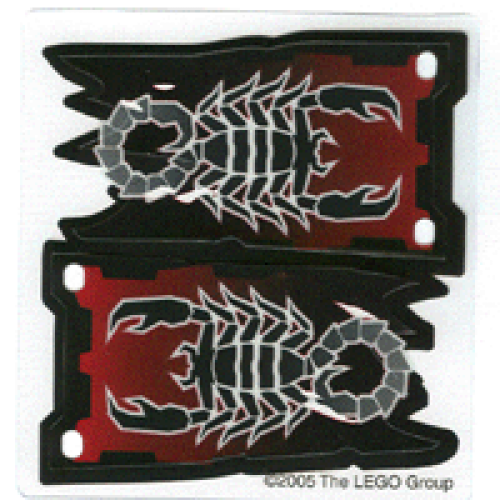 Деталь LEGO multipls08 Plastic Sheet for Sets 8802, 8874, 8876 and 8877