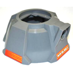 Air Blast Launcher Base (Racers) with Geometric Pattern on Both Sides and White 'AIR BLAST' Pattern (Stickers) - Set 8227 Air Blast Launcher Base (Racers) with Geometric Pattern on Both Sides and White 'AIR BLAST' Pattern (Stickers) - Set 8227