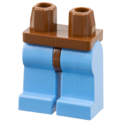 Деталь LEGO 970c42 Hips and Medium Blue Legs