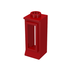 Window 1 x 1 x 2 - Red