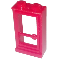 Door 1 x 2 x 3 Left with Solid Studs, without Glass Door 1 x 2 x 3 Left with Solid Studs, without Glass