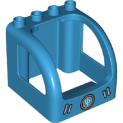 Duplo Cabin 4 x 4 x 3 with Vent Grilles and Exo-Flex Circuit Pattern Duplo Cabin 4 x 4 x 3 with Vent Grilles and Exo-Flex Circuit Pattern