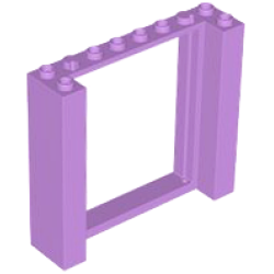Door, Frame 2 x 8 x 6 - Blue Door, Frame 2 x 8 x 6 - Blue