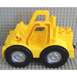 Duplo Bulldozer Body with Wheels