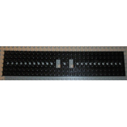 Train Base 6 x 28 with 11 Round Holes Each End