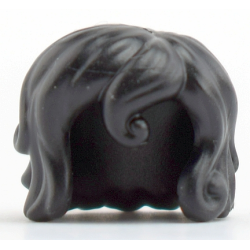 Mini Doll, Hair Friends Short with Curl in Front, Hole on Top and Side Mini Doll, Hair Friends Short with Curl in Front, Hole on Top and Side