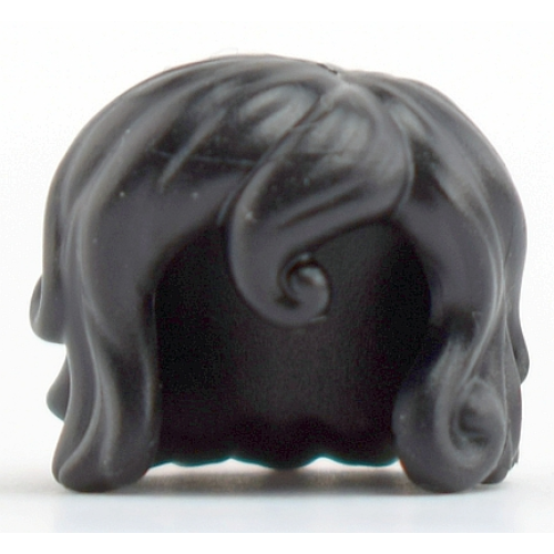 Деталь LEGO 36105 Mini Doll, Hair Friends Short with Curl in Front, Hole on Top and Side