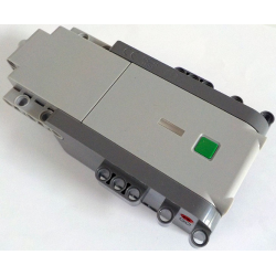 Electric Powered Up Bluetooth Hub with Dark Bluish Gray Bottom, 3 Motors, 6 LED Lights and USB-C Port Electric Powered Up Bluetooth Hub with Dark Bluish Gray Bottom, 3 Motors, 6 LED Lights and USB-C Port