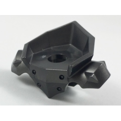 Minifigure Armor Breastplate, Very Angular, High Back Collar, 4 Rivets, and 2 Studs on Back