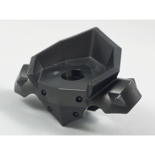 Деталь LEGO 35225 Minifigure Armor Breastplate, Very Angular, High Back Collar, 4 Rivets, and 2 Studs on Back