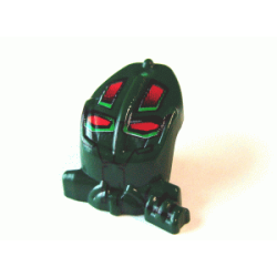Minifigure, Head, Modified Bionicle Toa Mahri Kongu / Matoro with Red Eyes Pattern (Kongu) Minifigure, Head, Modified Bionicle Toa Mahri Kongu / Matoro with Red Eyes Pattern (Kongu)