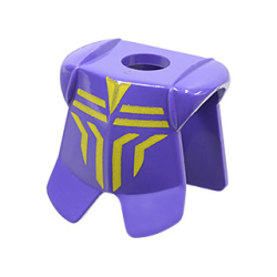 Minifigure Armor Breastplate with Leg Protection with Danju Geometric Pattern Minifigure Armor Breastplate with Leg Protection with Danju Geometric Pattern