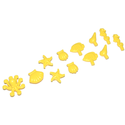 Friends Accessories, Marine Life, 12 in Bag (Multipack) - Yellow