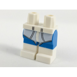 Hips and Dark Azure Legs with White Boots and Briefs Pattern Hips and Dark Azure Legs with White Boots and Briefs Pattern