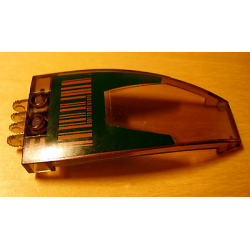 Windscreen 8 x 4 x 2 Curved Taper with Dual 2 Fingers, Barcode Pattern (Sticker) - Set 7707 Windscreen 8 x 4 x 2 Curved Taper with Dual 2 Fingers, Barcode Pattern (Sticker) - Set 7707